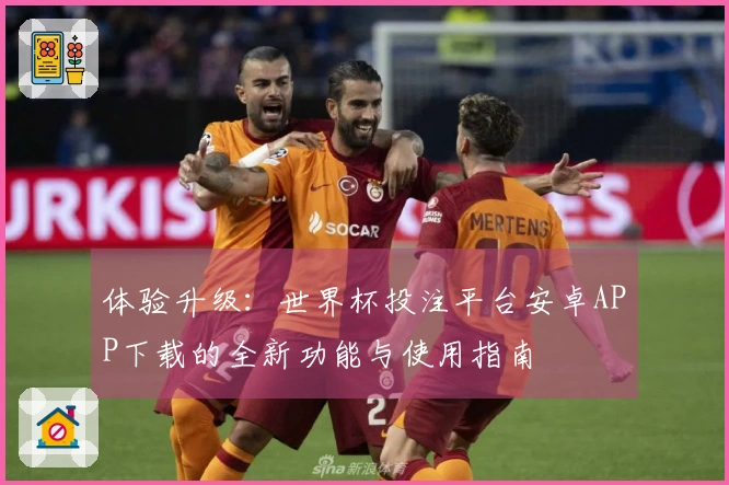 体验升级：世界杯投注平台安卓APP下载的全新功能与使用指南